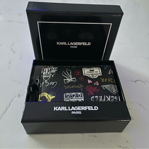KARL LAGERFELD
PRINTED ZIP WALLET